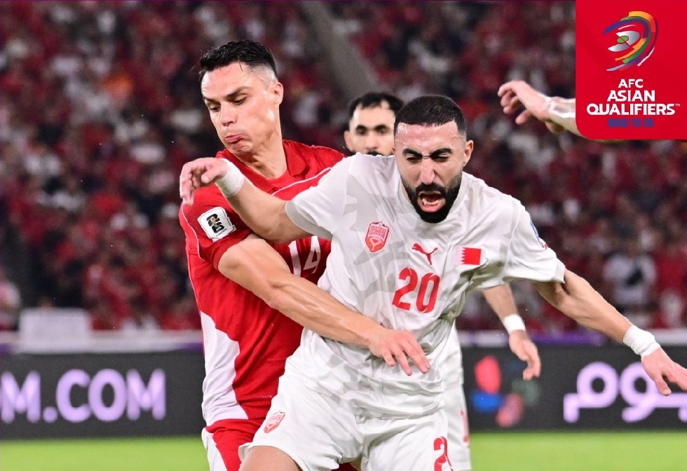 شاهد.. إندونيسيا تفاجئ البحرين في تصفيات كأس العالم 2026