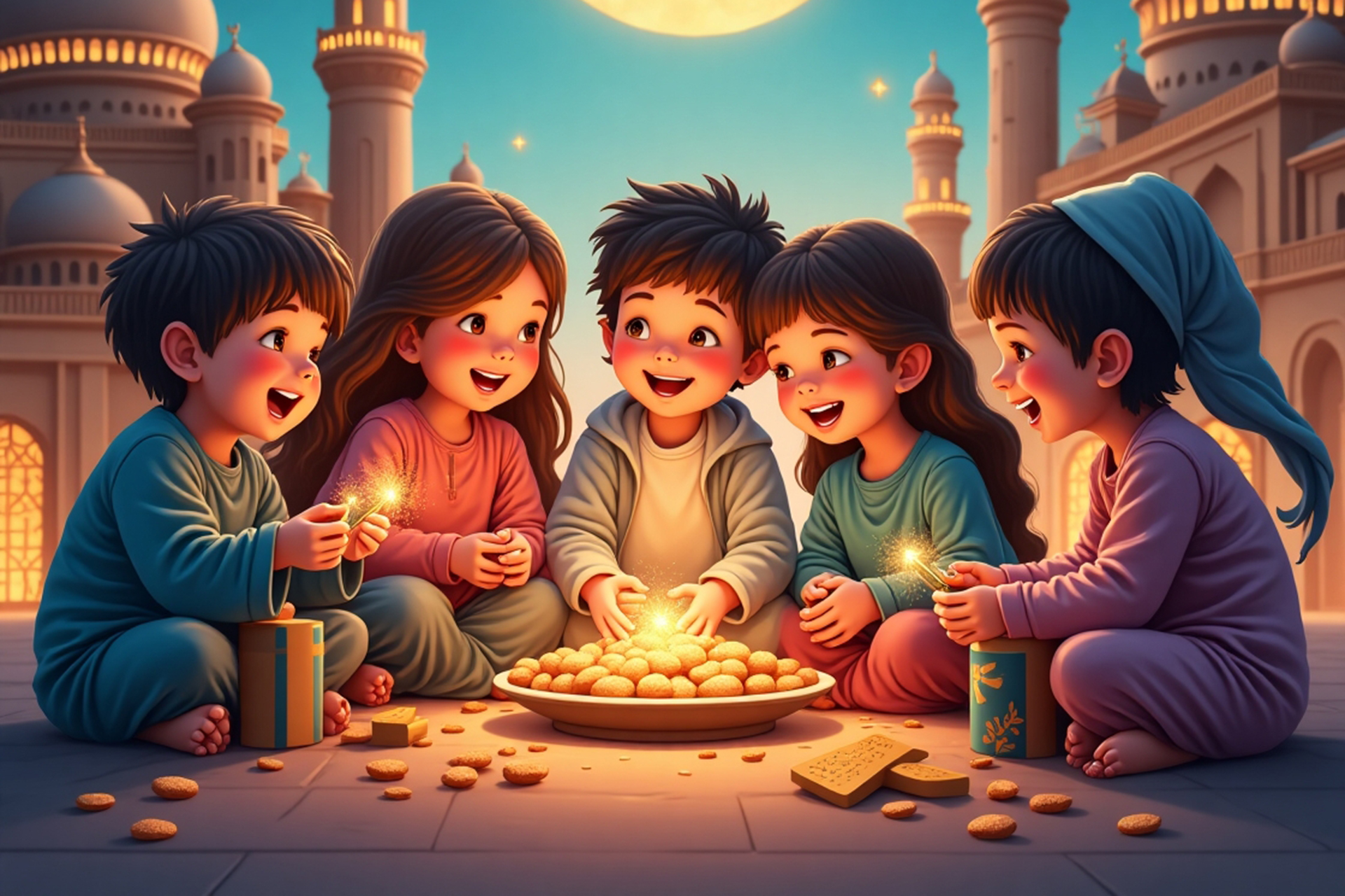 صور وفيديوهات تهاني عيد الفطر 2025 بالذكاء الاصطناعي