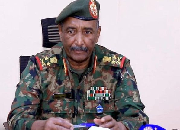 رسالة من البرهان لرئيس الصين