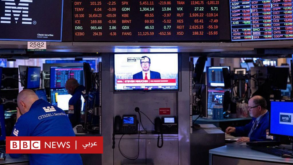 هبوط في الأسواق العالمية بعد رد الصين على رسوم ترامب الجمركية