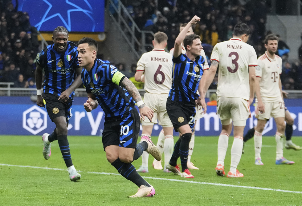 إنتر يتخطى بايرن ويضرب موعدا مع برشلونة في نصف نهائي دوري الأبطال