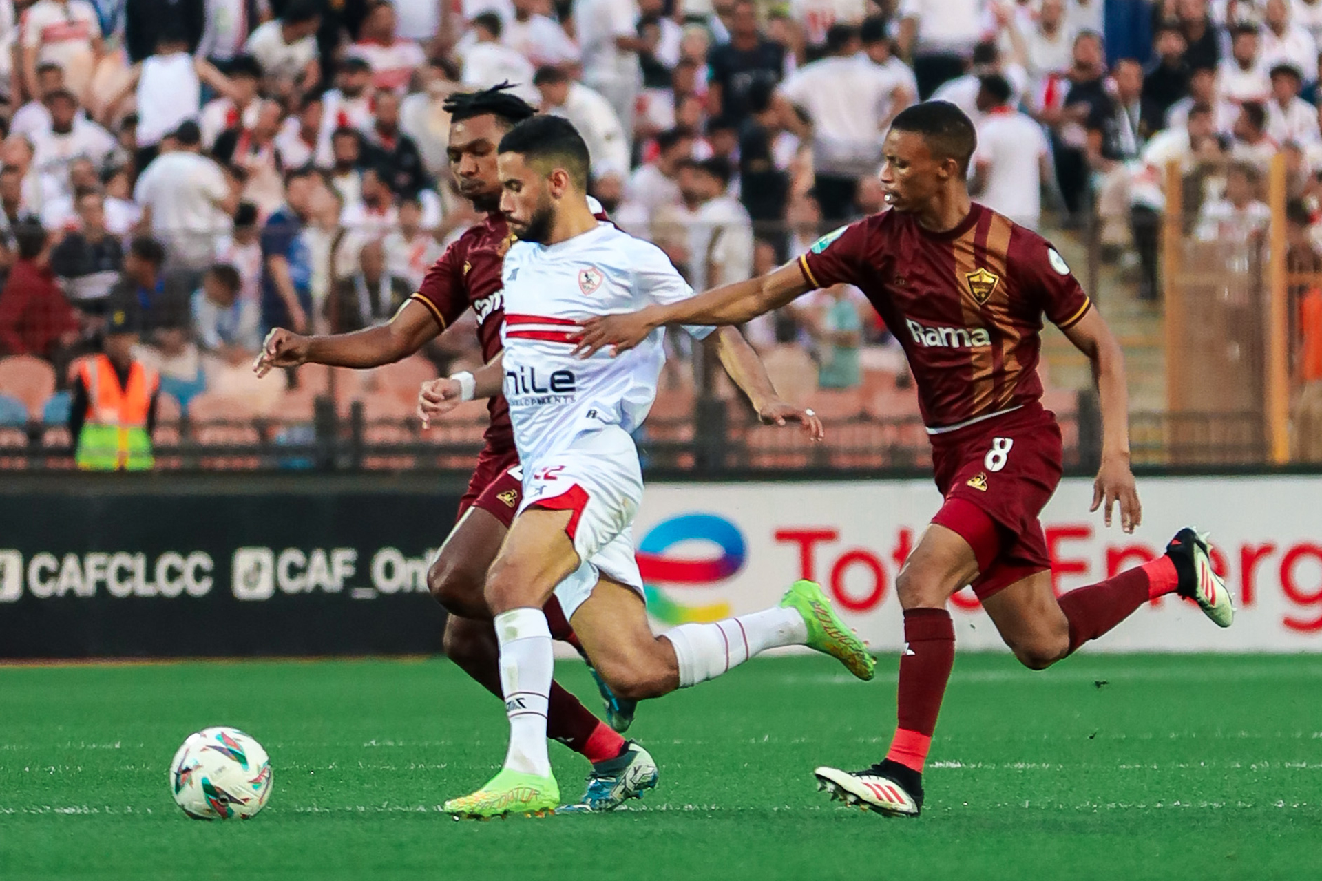 شاهد.. ستيلينبوش يطيح بالزمالك حامل اللقب من الكونفدرالية الأفريقية