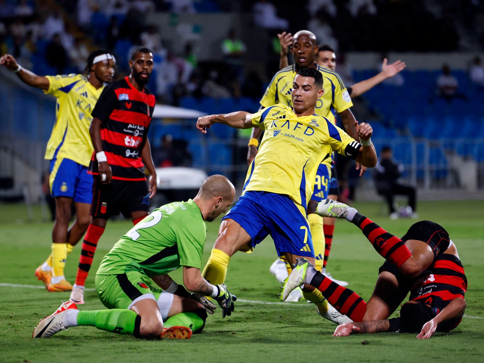موعد مباراة النصر ضد الرياض في الدوري السعودي والقنوات الناقلة