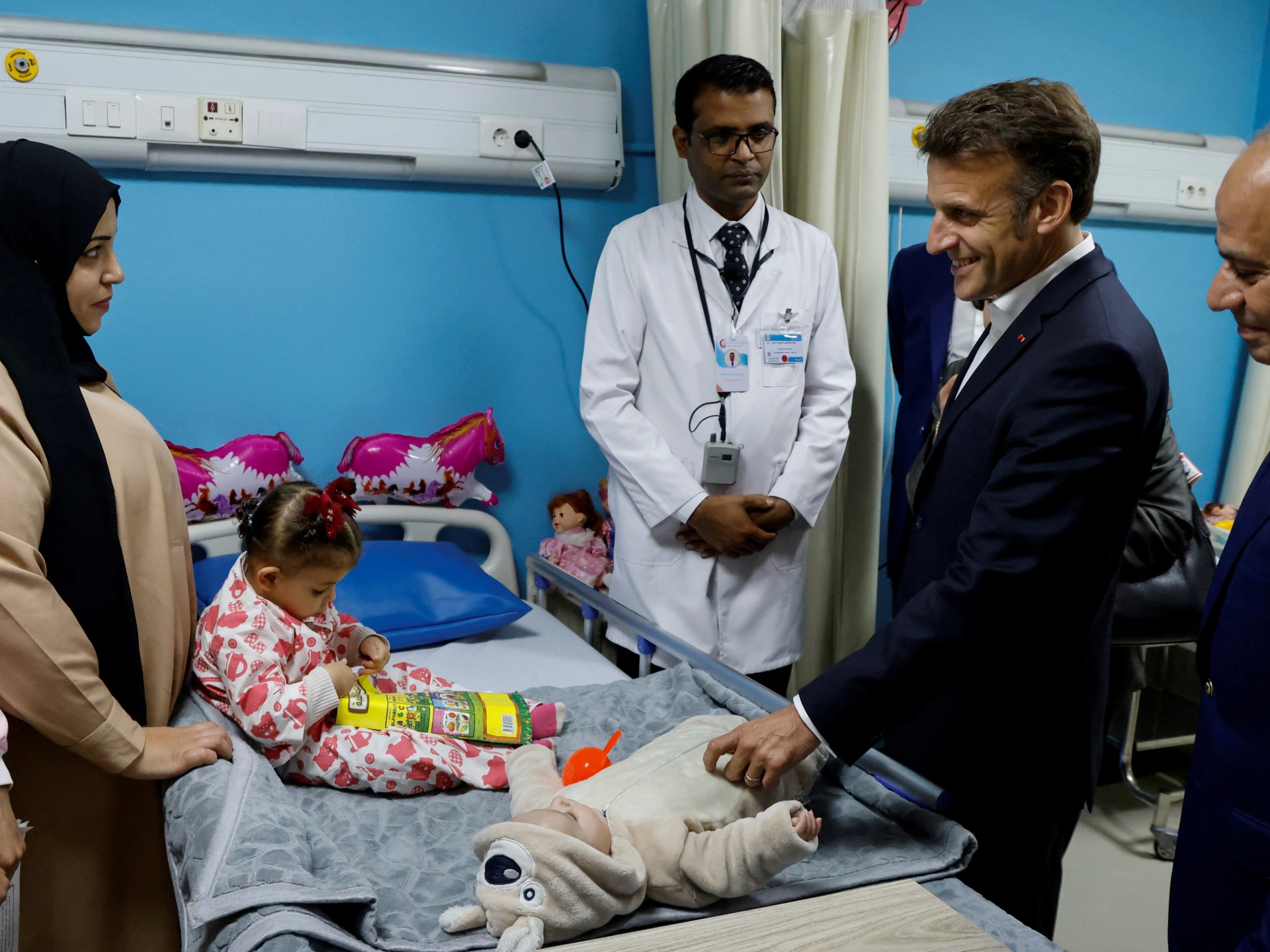 ماكرون: غزة ليست مشروعا عقاريا