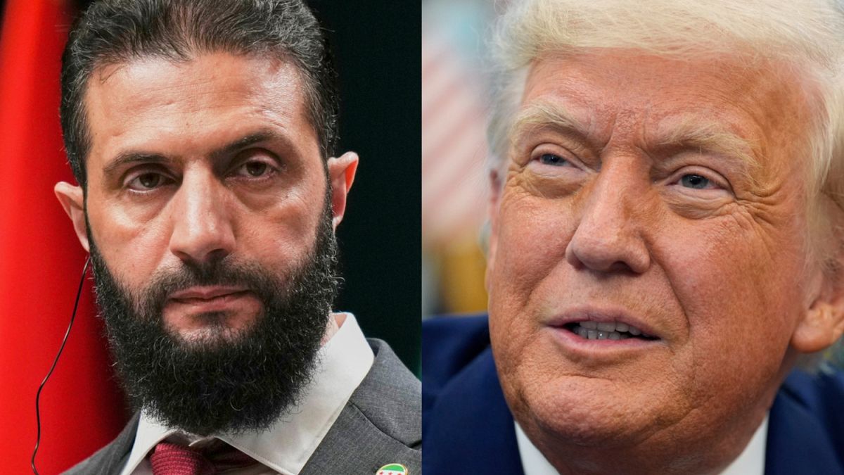 برج ترامب في دمشق وسلامٌ مع إسرائيل.. هكذا يحاول أحمد الشرع استمالة الرئيس الأمريكييعرف الرئيس السوري الانتقالي أحمد الشرع جيدًا كيف يغازل دونالد ترامب. فالزعيم السابق لجبهة النصرة وضع خطة تؤدي كل الطرق فيها إلى قلب الرئيس الأمريكي، أو هكذا يظن. ووفقًا لما نقلته شبكة "رويترز"، يفكر الشرع في بناء برج يحمل اسم ترامب في دمشق، في محاولة لإقناعه بزيارة سوريا.اقرأ المقال كاملا