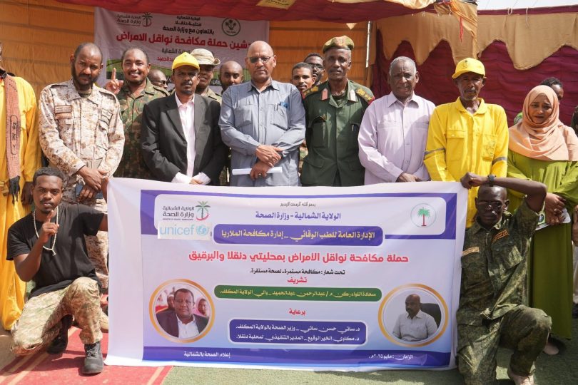 والي الشمالية يدشن حملة مكافحة نواقل الأمراض بمحليتي دنقلا والبرقيق