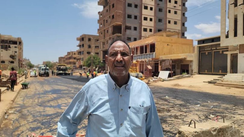 تدشين أعمال صيانة الطرق بولاية الخرطوم