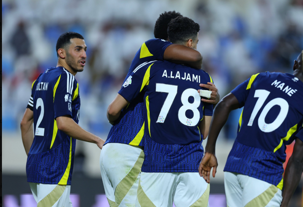 نادي النصر يكتسح الأخدود بتسعة أهداف في الدوري السعودي