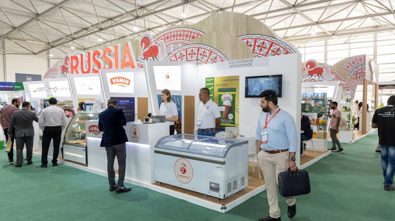 السعودية.. حضور مميز للمنتجات الروسية في معرض الغذاء بالرياض