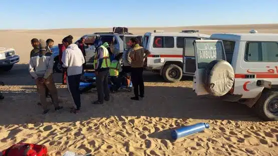 ليبي يُنقذ سودانيين من الموت المحقق