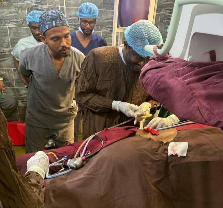 أول عملية منظار كلى بالليزر في القضارف