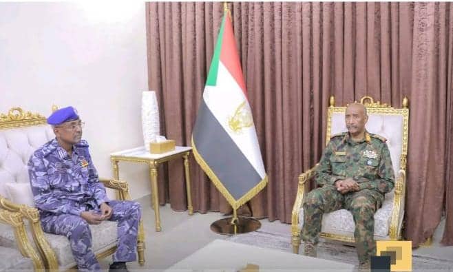 الأول عقب تحرير الخرطوم ..لقاء (البــرهــان) و(حســـان).. تأمين العاصمة وملفات أخرى!!