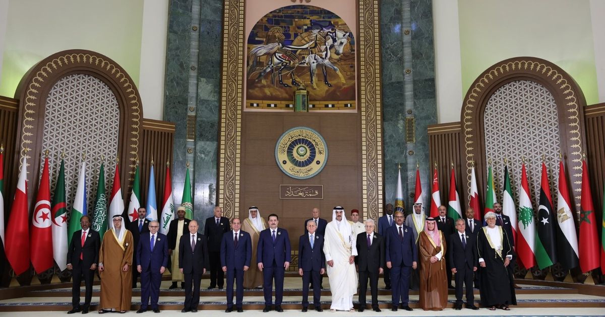 البيان الختامي لقمة بغداد يرفض تهجير الفلسطينيين ويدعو لعملية سياسية شاملة في سوريا