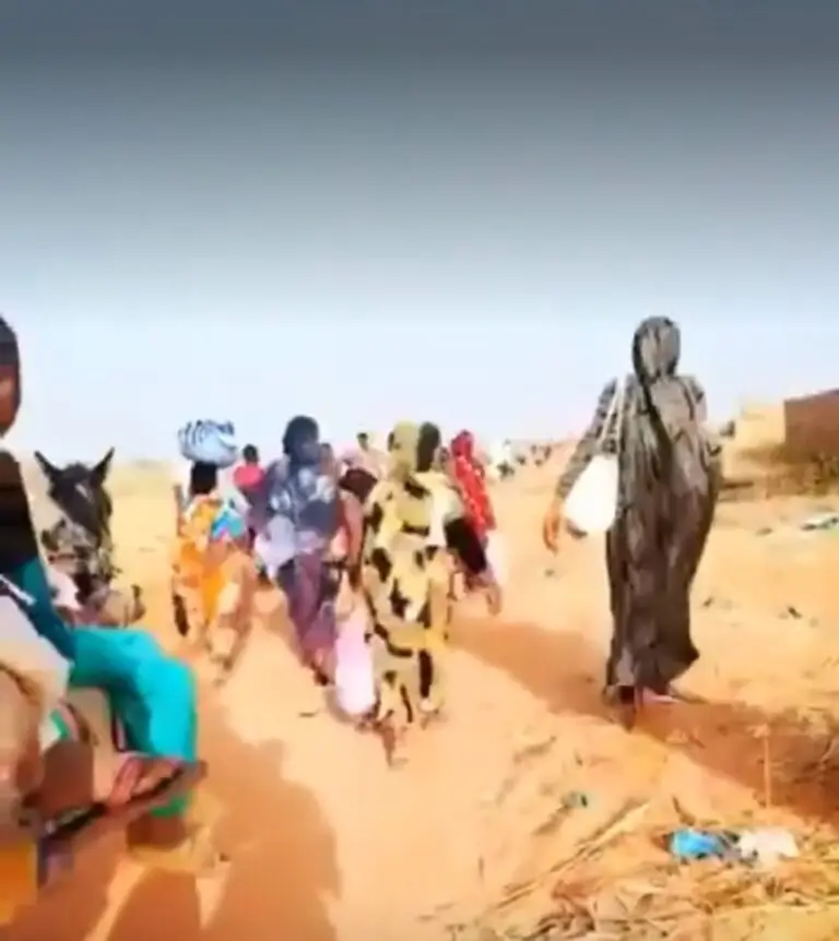 تزايد أعداد الفارين من النهود إلى شرق دارفور