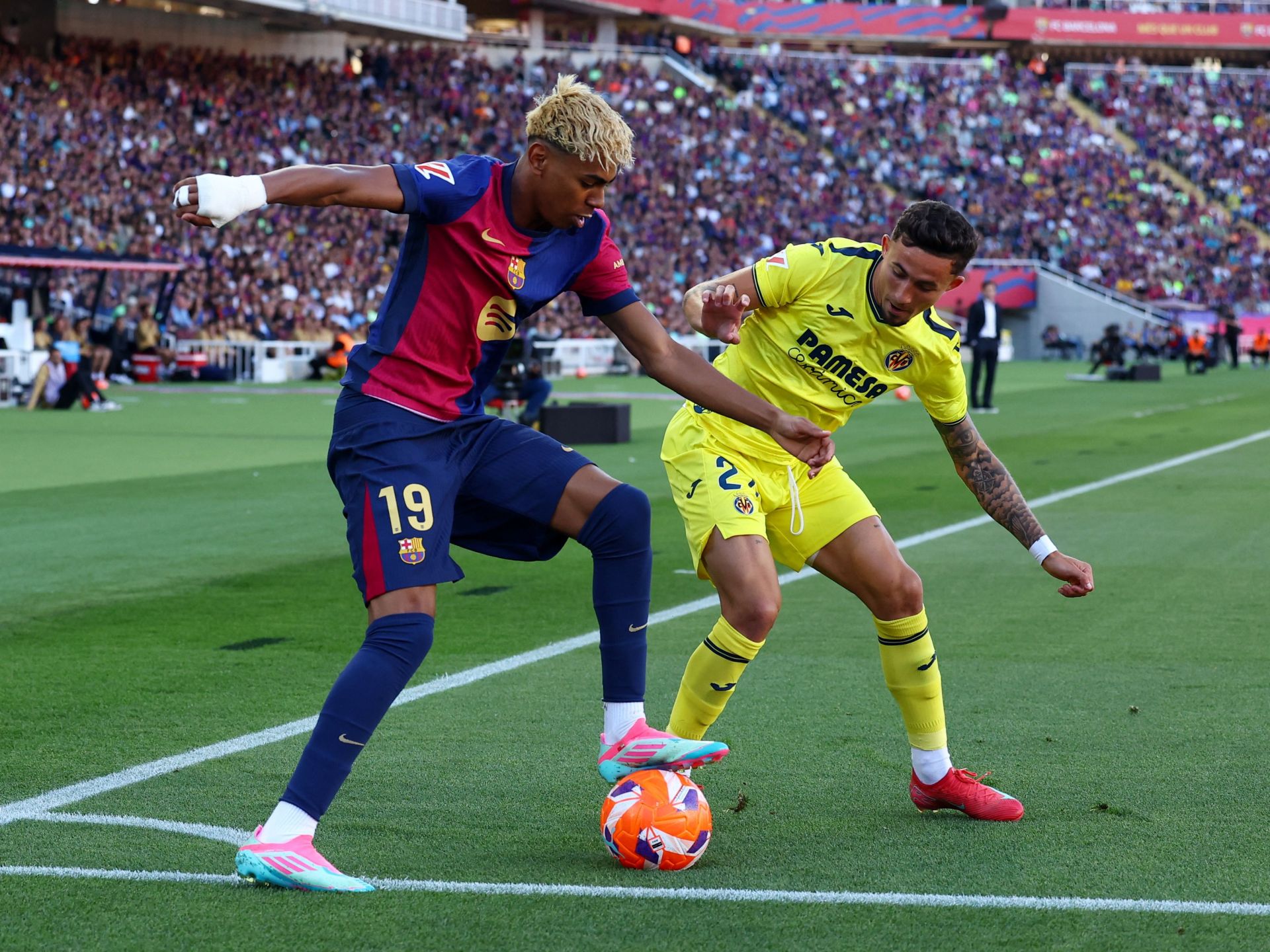مباشر مباراة برشلونة ضد فياريال (0-1) في الدوري الإسباني
