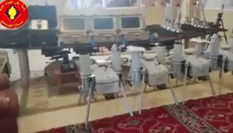الجيش يضبط مسيرات أمريكية بحوزة الدعـ ـم بمنطقة صالحة