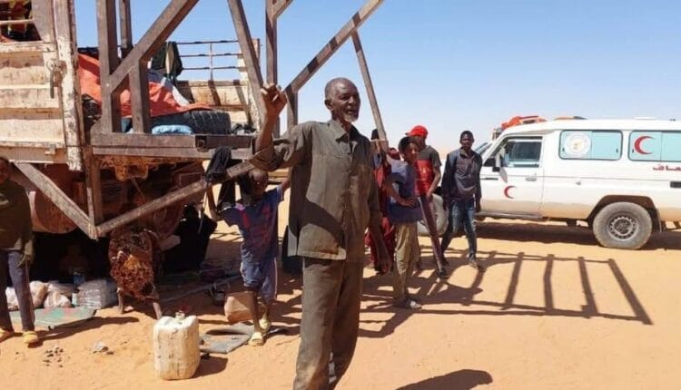 صحراء ليبيا تأكل أبناء السودان.. لحظة العثور على ضحايا جدد في شاحنة تائهة
