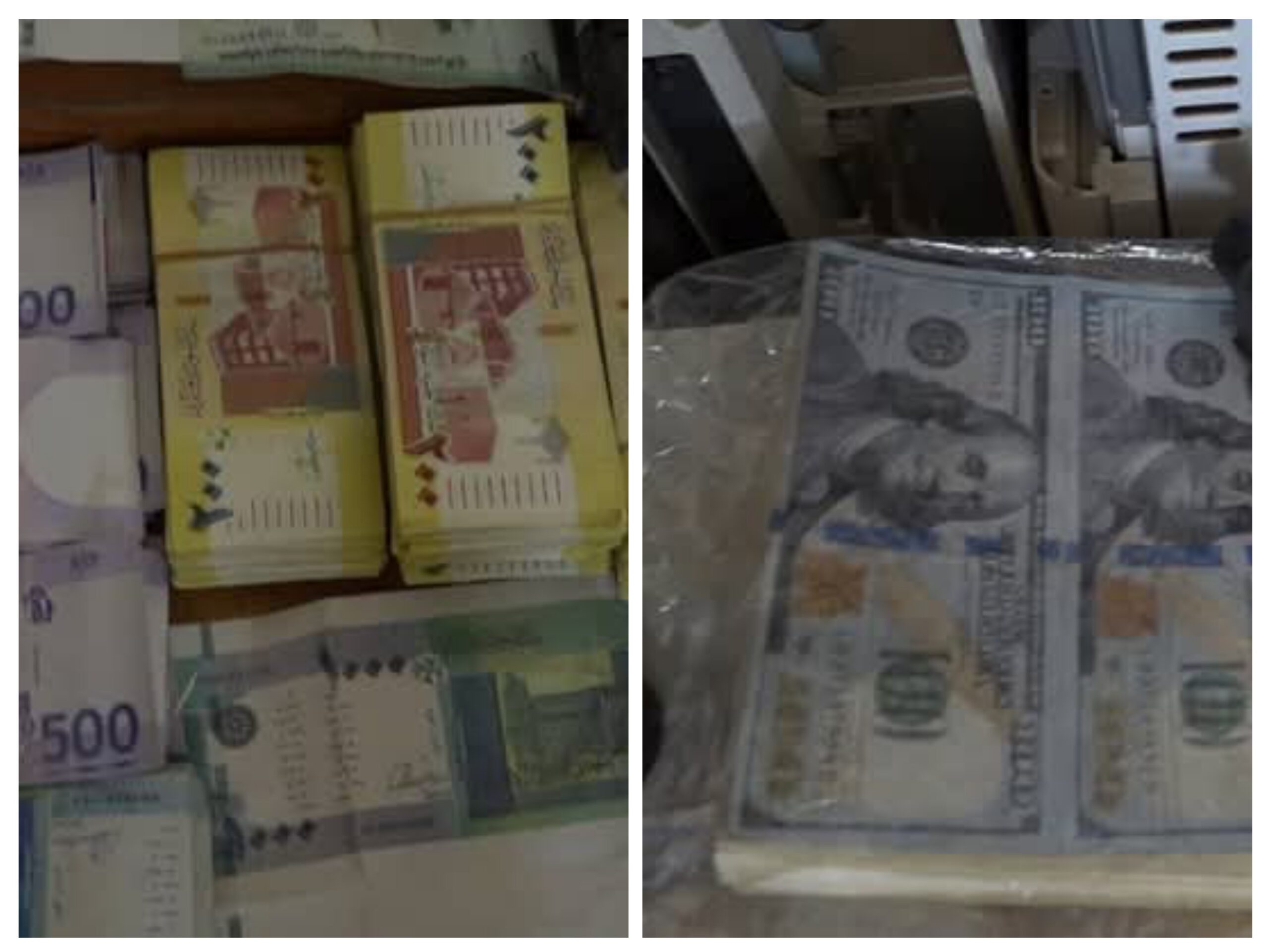 ضبط مطبعة عملات مزورة وأسلحة بأمبدة