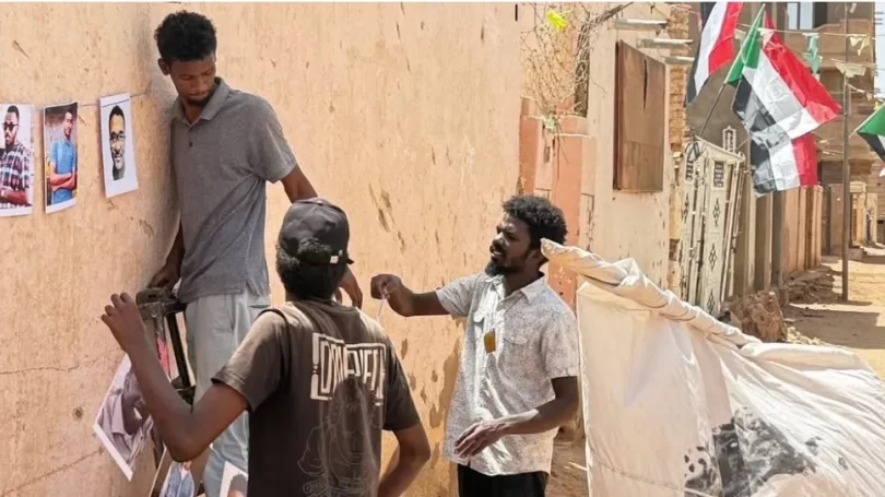 متظاهرون في أم درمان يحيون الذكرى السادسة لفض اعتصام القيادة العامة