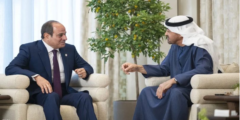 بعد يوم من اجتماع رباعي حول السودان.. الرئيس المصري يزور ابوظبي ويعقد مباحثات مع نظيره الاماراتي