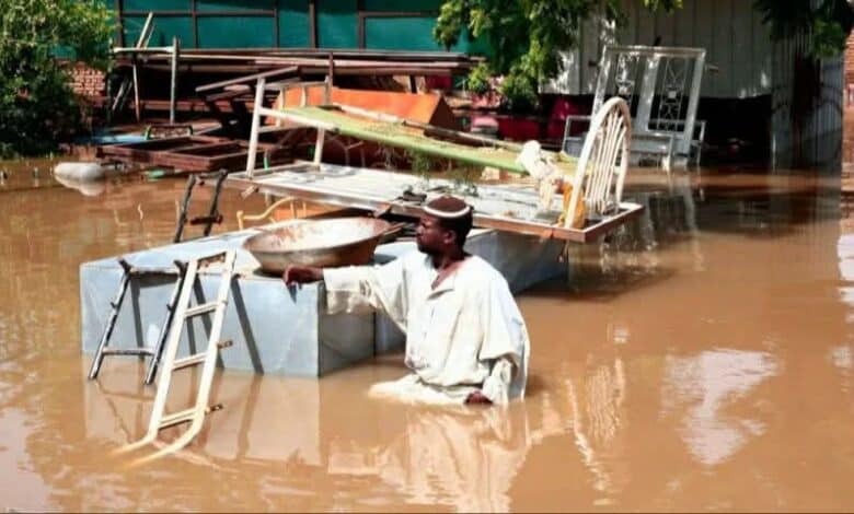 أمطار غزيرة تهدد السودان الأسبوع القادم