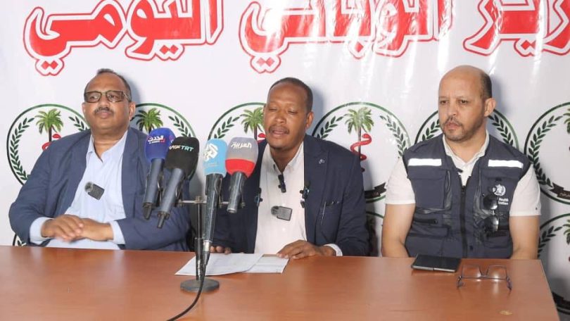 صحة الخرطوم تعلن التقرير الوبائي للكوليرا بحضور المنسق القطري لصحة العالمية بالس