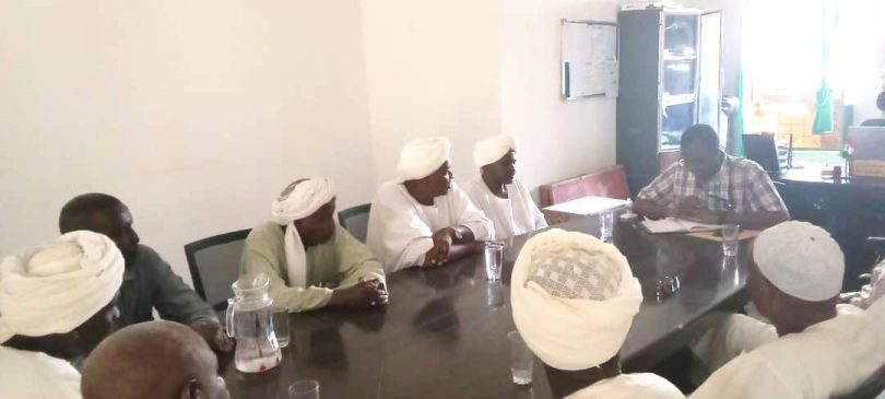 مفوض العون الإنساني بشمال كردفان يلتقي وفد محلية القوز