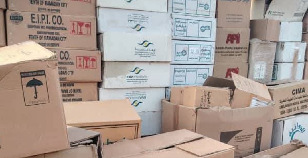 ضبط كميات كبيرة من الأدوية داخل مبنى للدعـ.ـم في الخرطوم