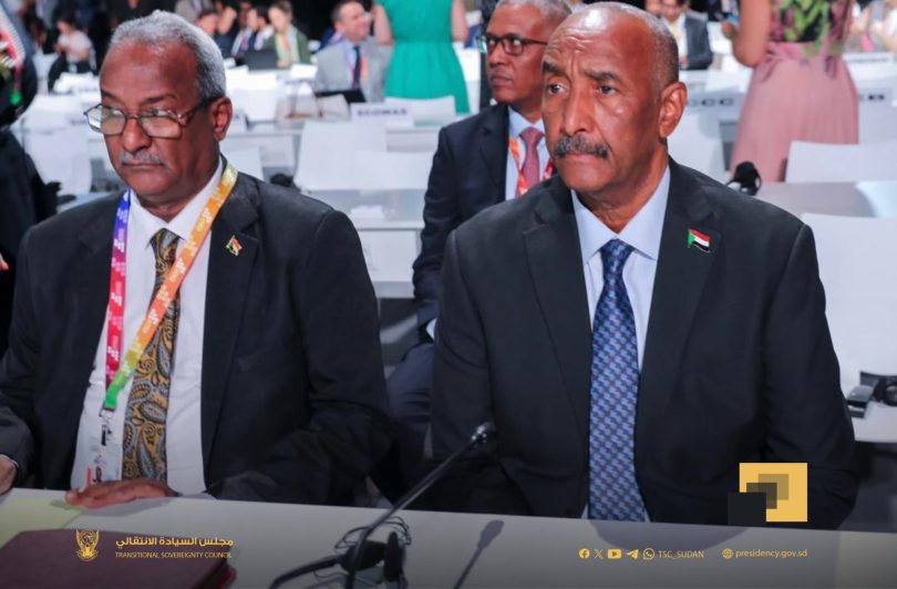 بحضور ملك أسبانيا- رئيس مجلس السيادة الانتقالي يشارك في المؤتمر الرابع لتمويل ال