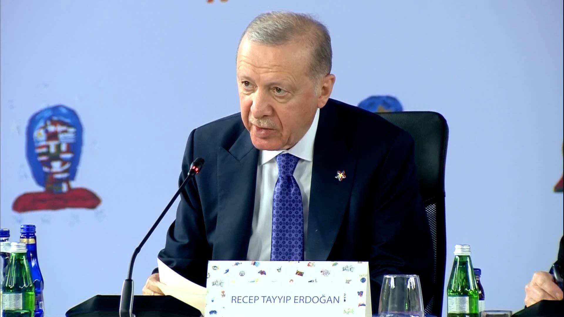 أردوغان: مفاوضات روسيا وأوكرانيا في إسطنبول مؤخرا كانت خطوة تاريخية