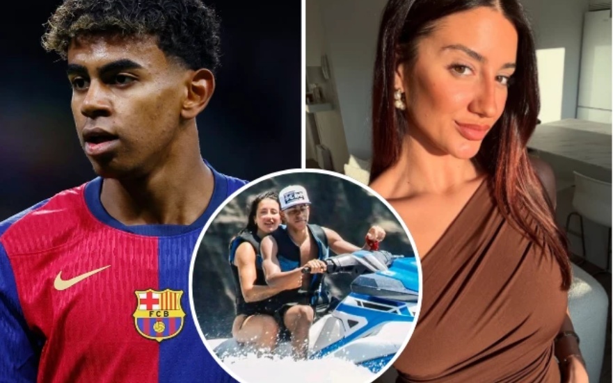 بعد تسريب صوره مع "مؤثرة ثلاثينية".. لامين جمال يخرج عن صمته