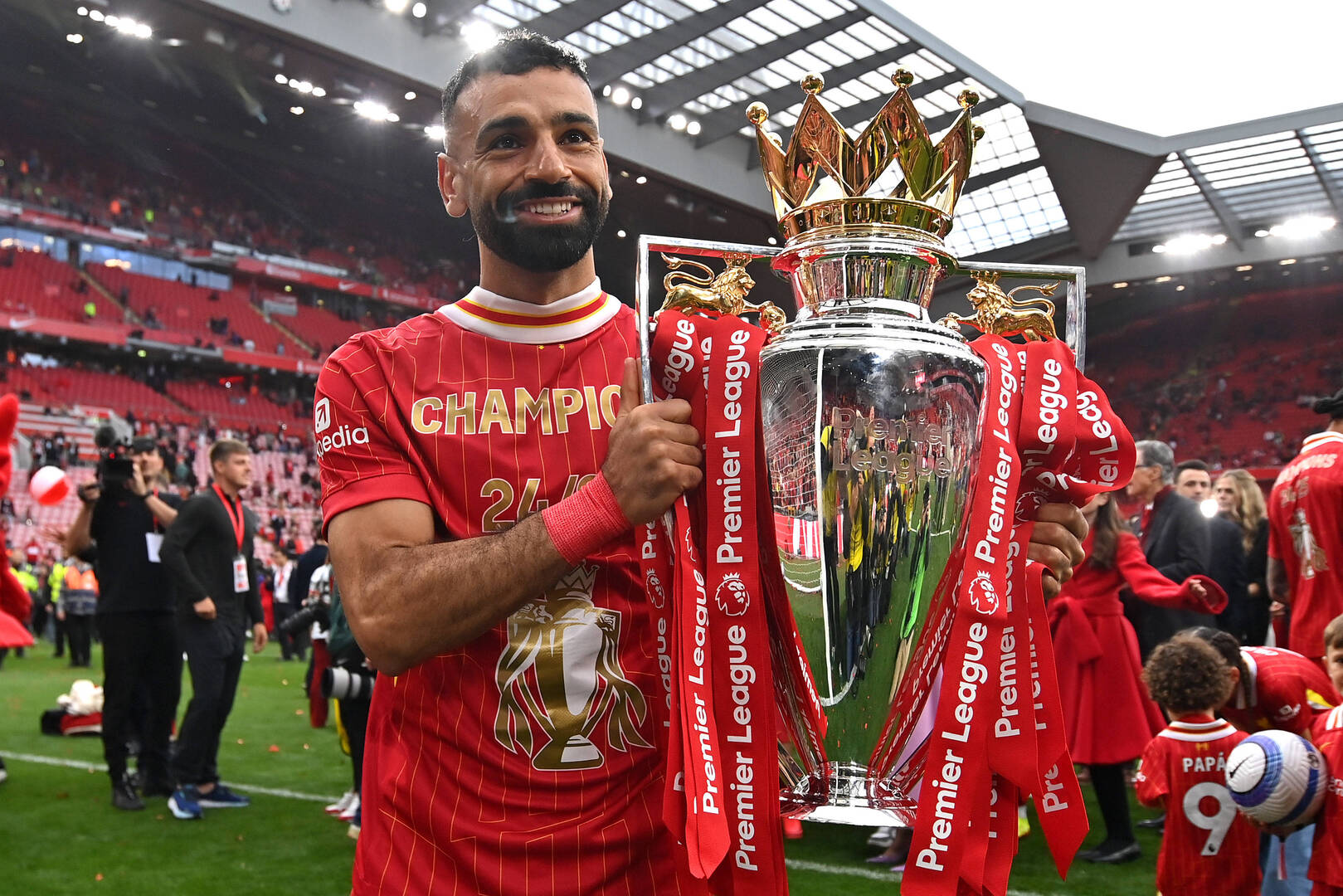 محمد صلاح: أحلم بالكرة الذهبية لأجل المصريين