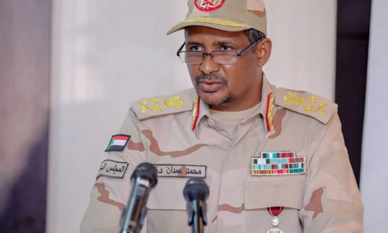 مستشار حميتي يتحدث عن نقطة فاصلة في تطور الحرب السودانية