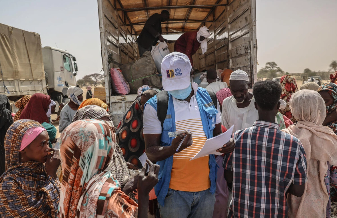 مفوضية اللاجئين: أزمة السودان وصلت نقطة اللاعودة مع تضاعف أعداد اللاجئين  بتشاد