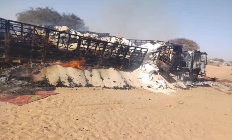 الأمم المتحدة تُطالب بالتحقيق في الهجوم على قافلة المساعدات بدافور
