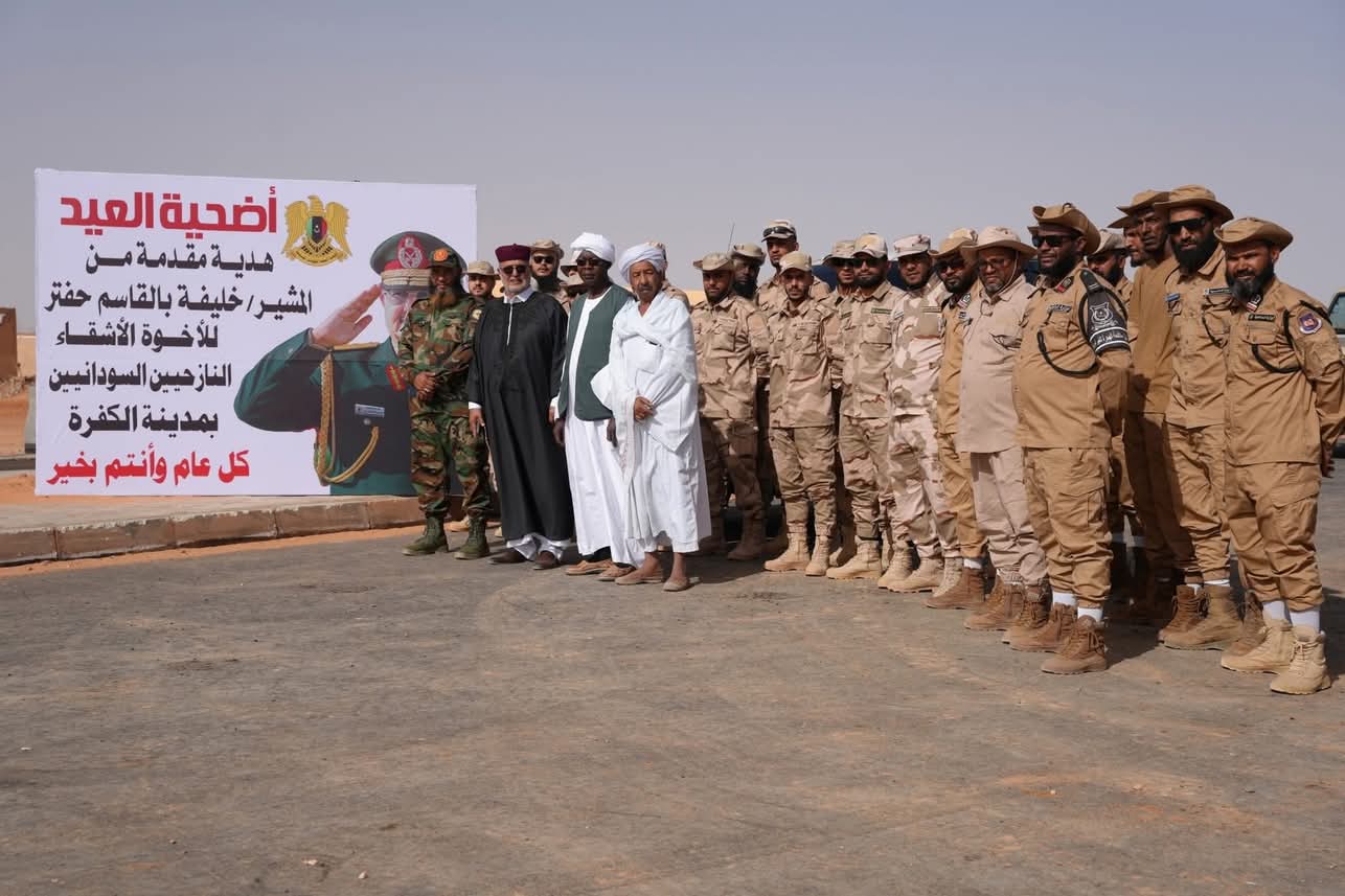 بإشارة من حفتر.. السودانيون يتلقون دعماً مفاجئاً