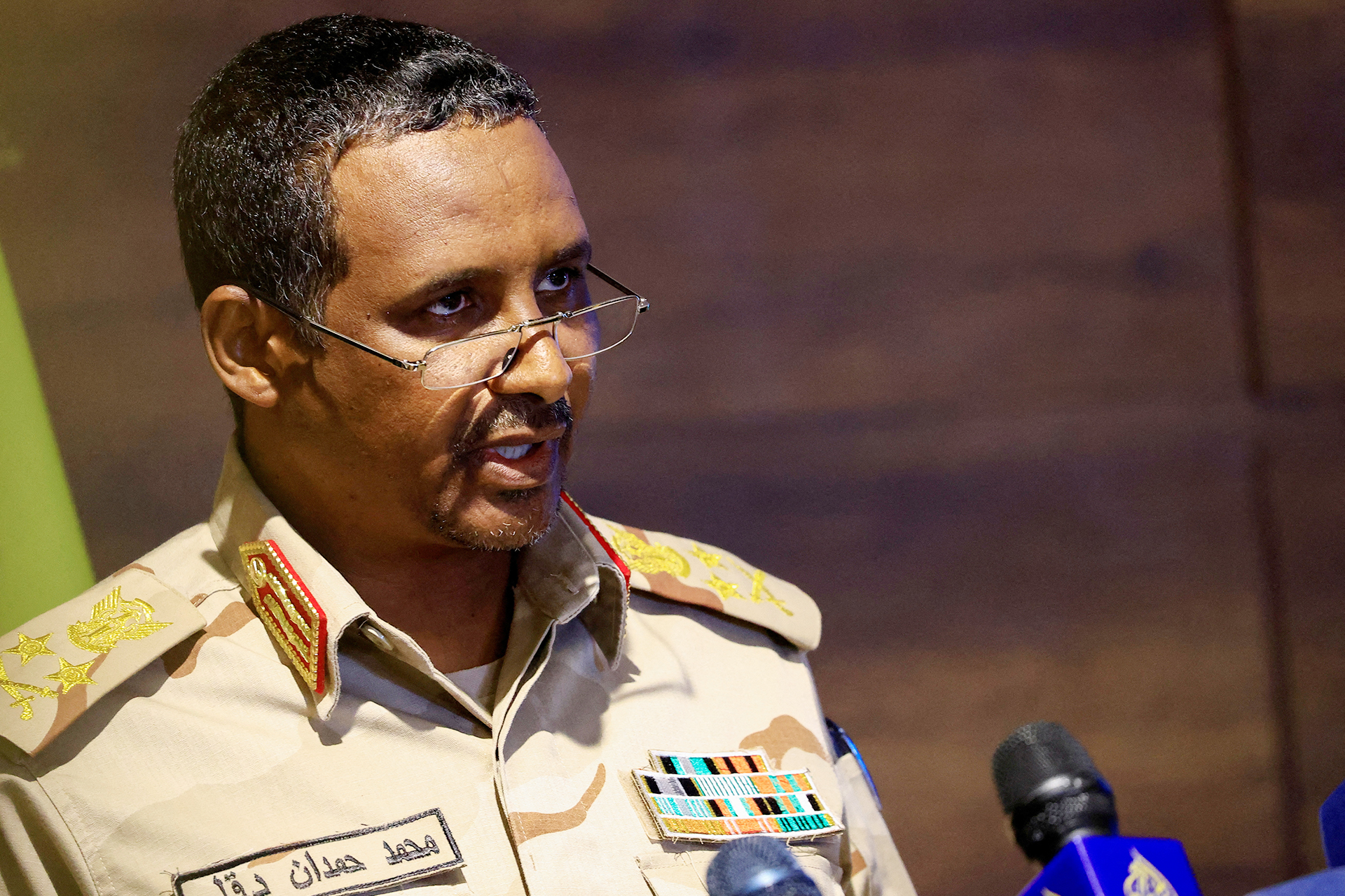 حميدتي يتهم مجددا مصر بدعم الجيش السوداني