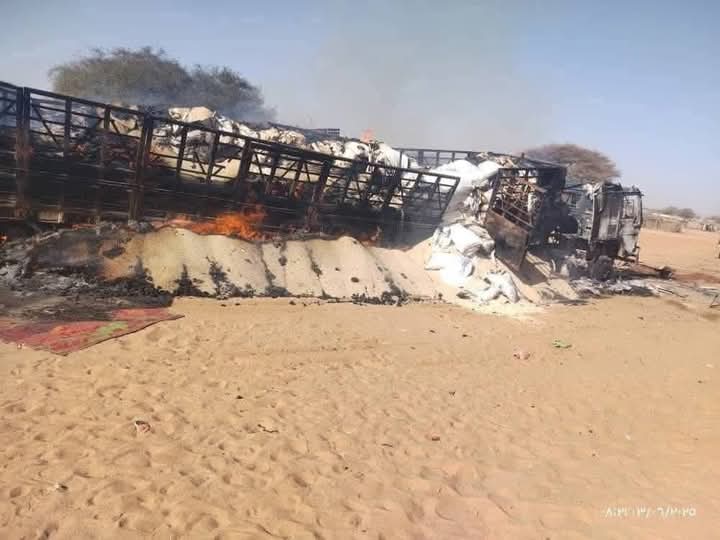 هجوم مميت على قافلة إنسانية في شمال دارفور