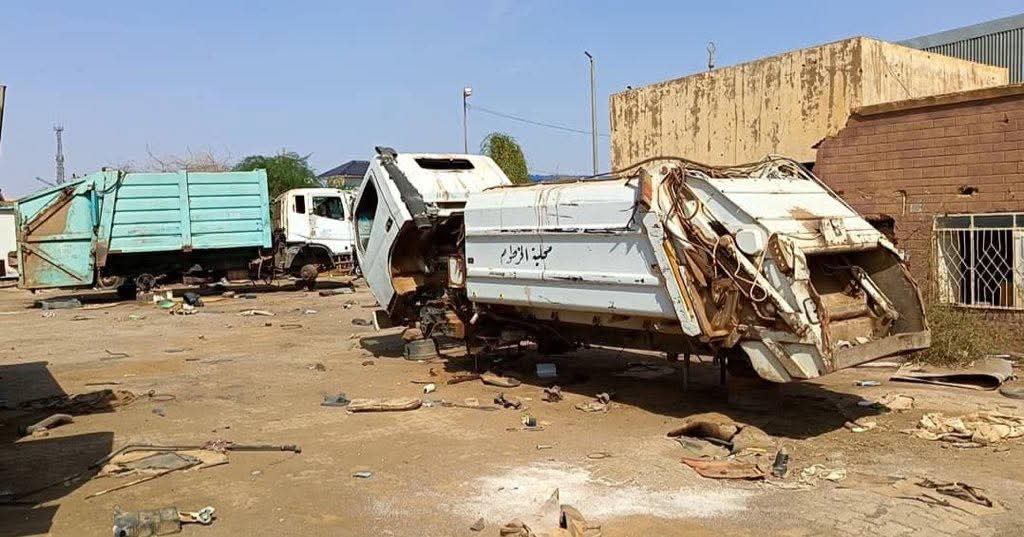 خسائر فادحة لهيئة نظافة الخرطوم