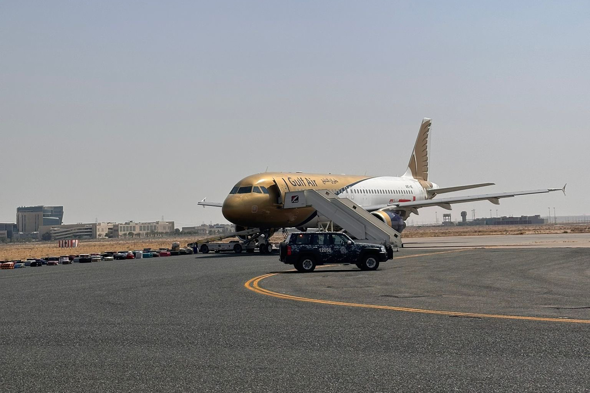 بلاغ بوجود قنبلة على متن طائرة متجهة إلى الكويت