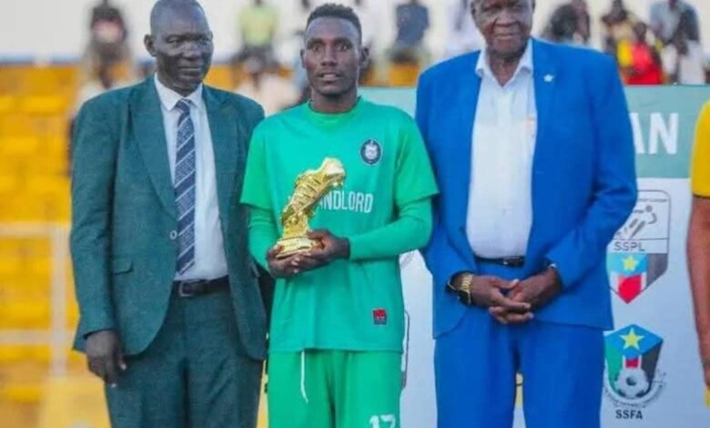 لاعب سوداني يخسر لقب هداف الجنوب