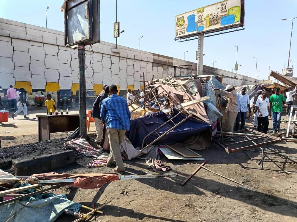 محلية الخرطوم تنفذ حملة كُبرى لإزالة العشوائيات