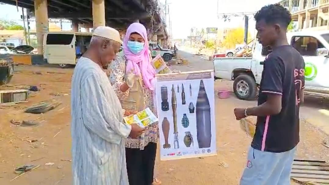 السلطات بالخرطوم تواصل إزالة مخلفات الحرب والاجسام الخطرة