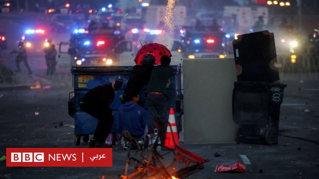 ترامب ينشر الحرس الوطني الأمريكي بعد اشتباكات في لوس أنجلوس