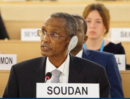 مندوب السودان الدّائم بجنيف يهاجم ممثل دولة الإمارات في اجتماع رفيع بشأن النزاعات والقانون الدولي…