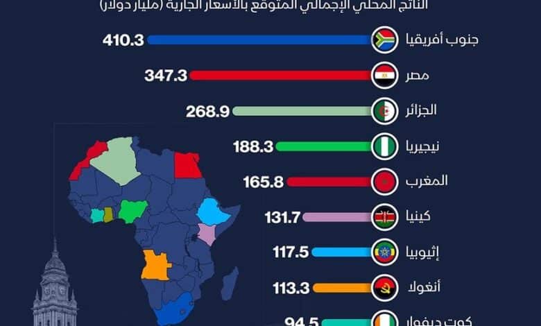 دول عربية تسيطر على خريطة الاقتصاد الأفريقي