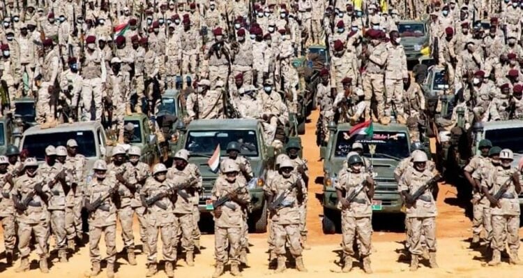 الفرقة السادسة مشاة تتهم الدعم السريع بنهب النازحين من مدينة الفاشر