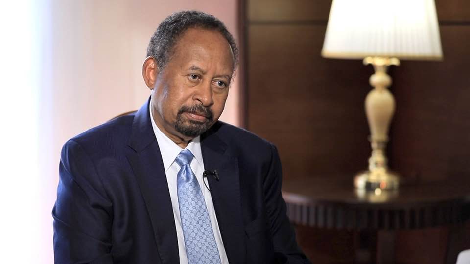 حمدوك: تعيين كامل إدريس لا يعكس تفويضاً شعبياً ولا إرادة الشعب السوداني
