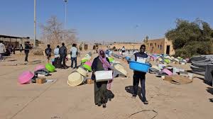 إخلاء مخيمات لللاجئين السودانيين قسريا وحرقها في ليبيا