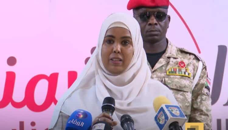 نوارة تتعهد بصون تراب السودان
